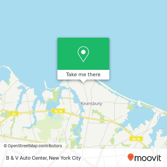 Mapa de B & V Auto Center