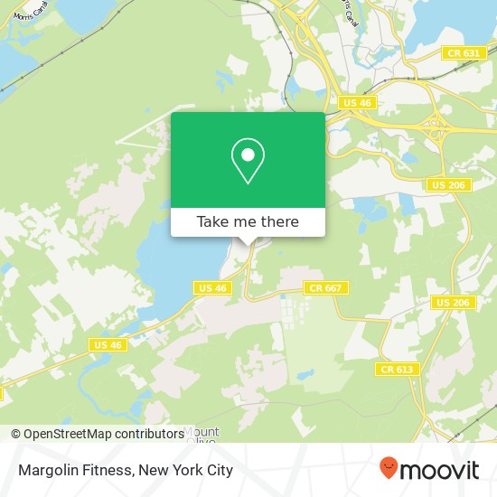 Margolin Fitness map