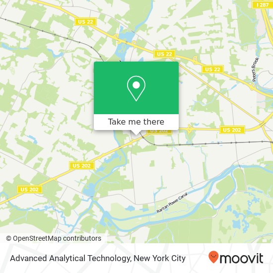 Advanced Analytical Technology map