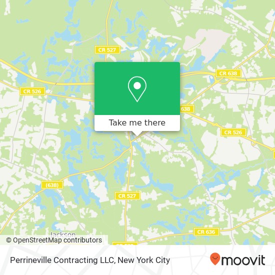 Perrineville Contracting LLC map