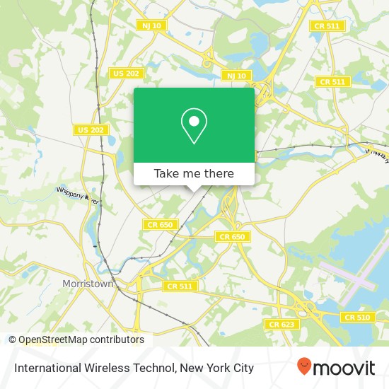 International Wireless Technol map