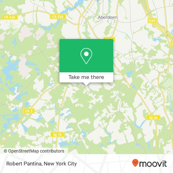 Mapa de Robert Pantina