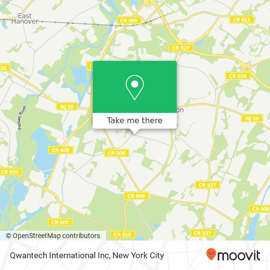 Mapa de Qwantech International Inc