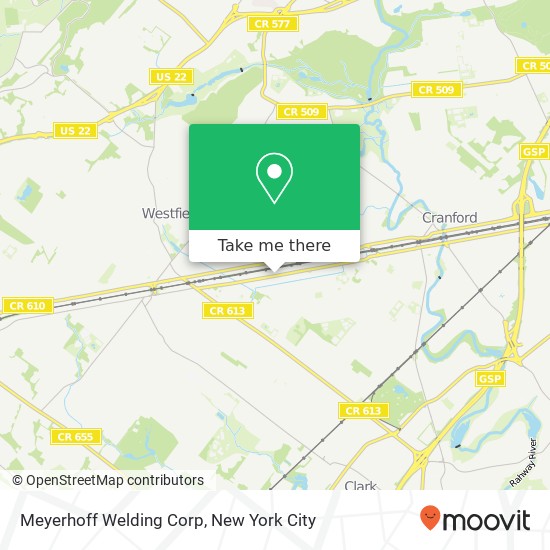 Meyerhoff Welding Corp map
