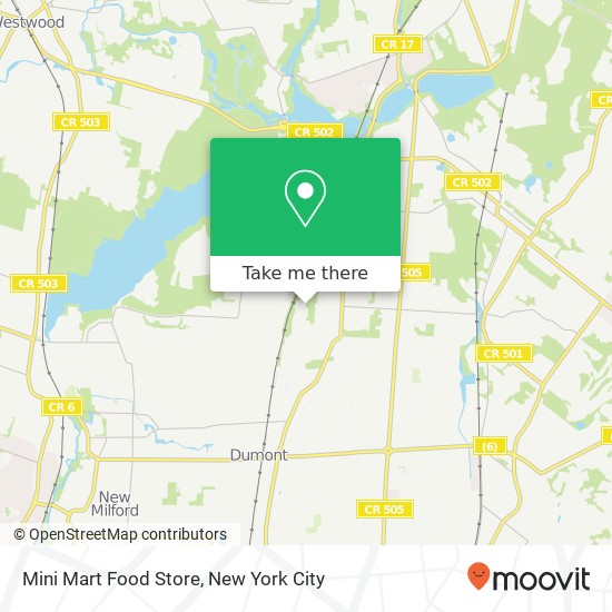 Mini Mart Food Store map