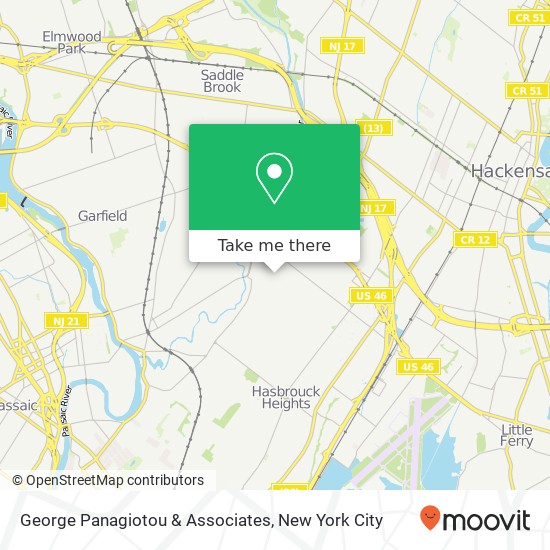 George Panagiotou & Associates map
