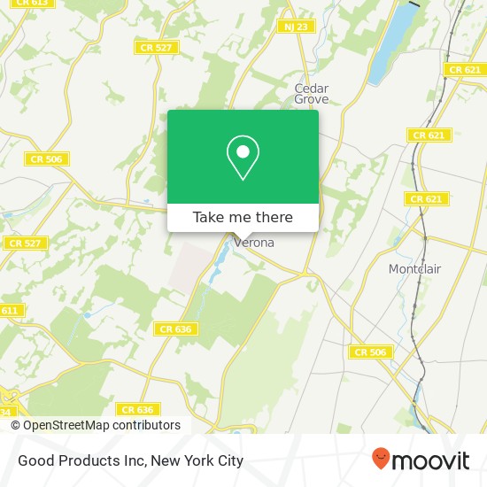 Mapa de Good Products Inc