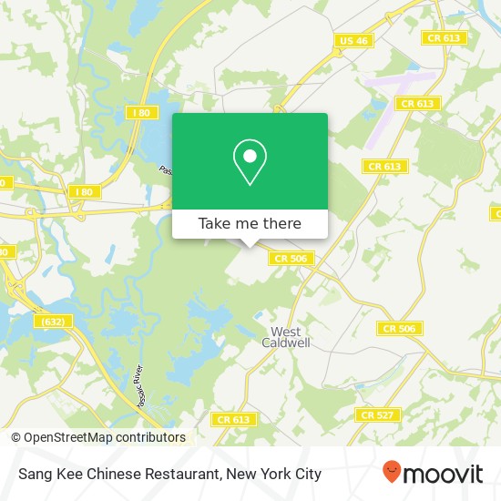 Mapa de Sang Kee Chinese Restaurant