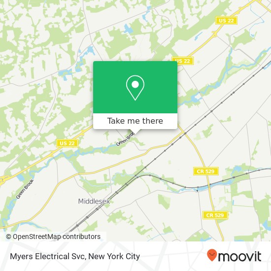 Mapa de Myers Electrical Svc