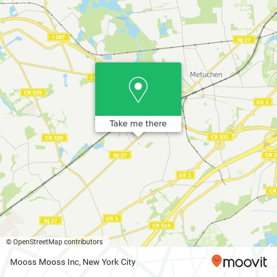 Mapa de Mooss Mooss Inc
