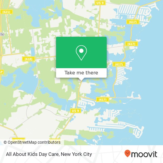 Mapa de All About Kids Day Care