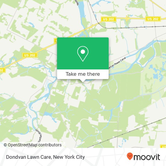 Mapa de Dondvan Lawn Care