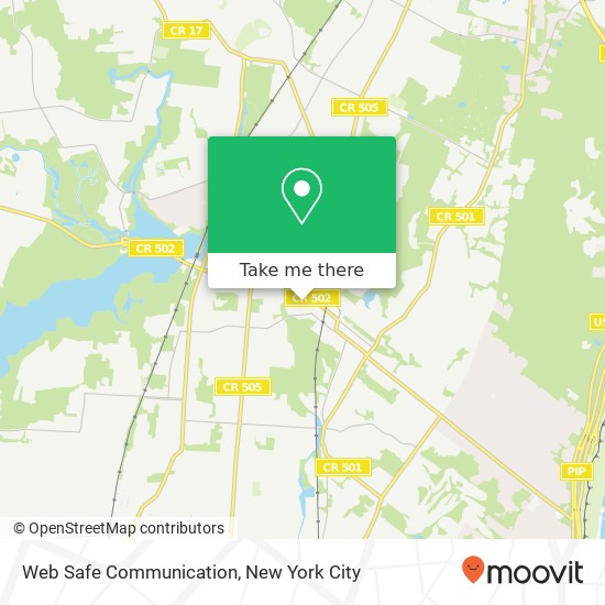 Web Safe Communication map