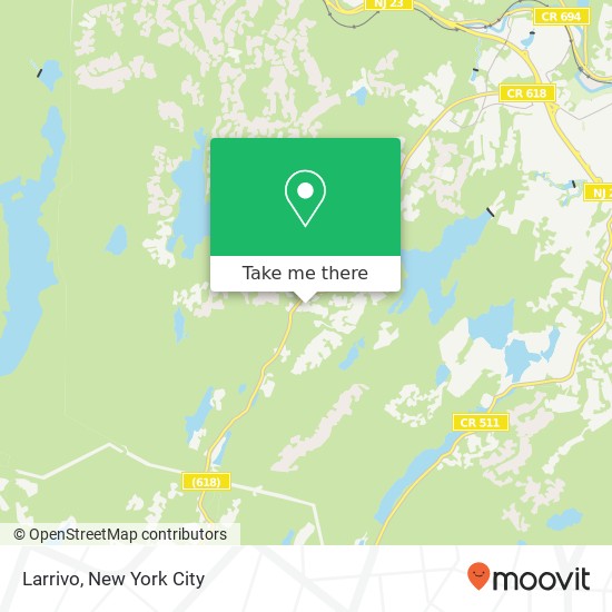 Mapa de Larrivo