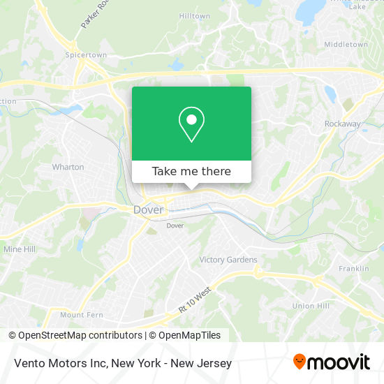 Vento Motors Inc map