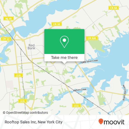 Rooftop Sales Inc map