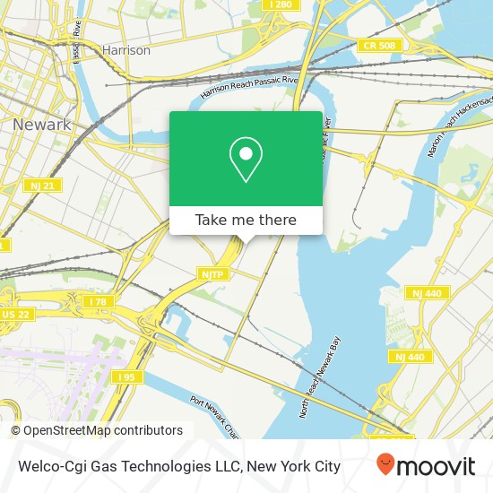 Mapa de Welco-Cgi Gas Technologies LLC