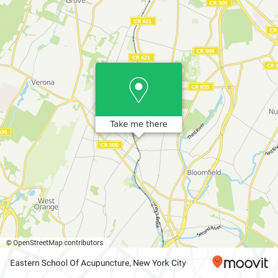 Mapa de Eastern School Of Acupuncture