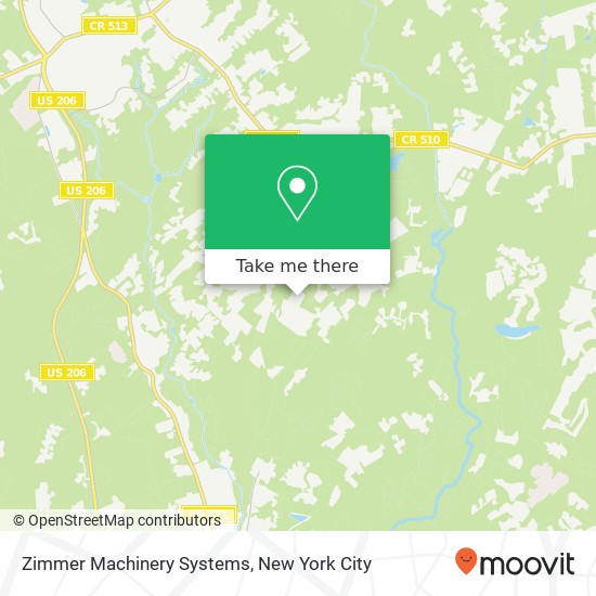 Zimmer Machinery Systems map