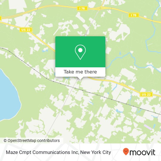Mapa de Maze Cmpt Communications Inc