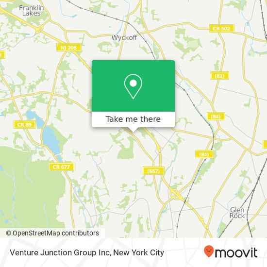 Venture Junction Group Inc map