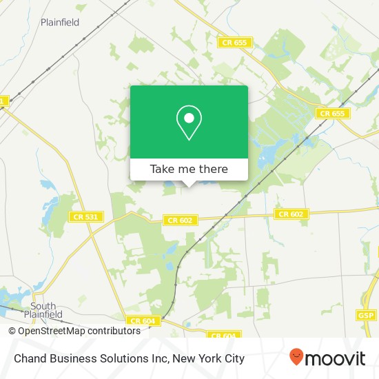 Mapa de Chand Business Solutions Inc