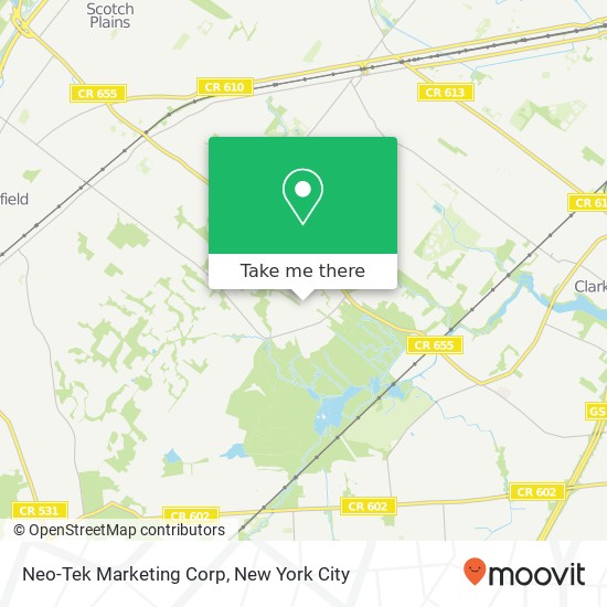 Neo-Tek Marketing Corp map