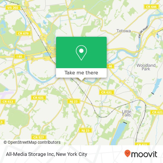 Mapa de All-Media Storage Inc