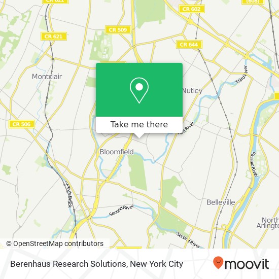 Berenhaus Research Solutions map