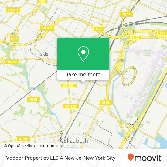 Vodoor Properties LLC A New Je map