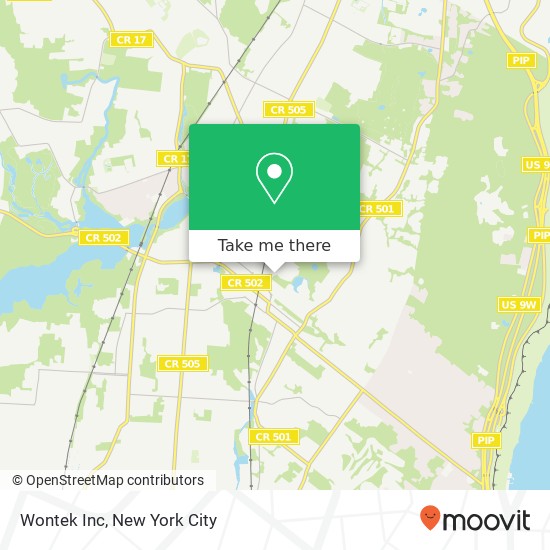 Wontek Inc map