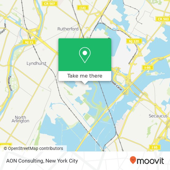 AON Consulting map
