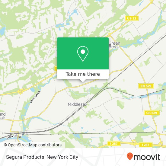 Segura Products map