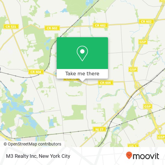 M3 Realty Inc map