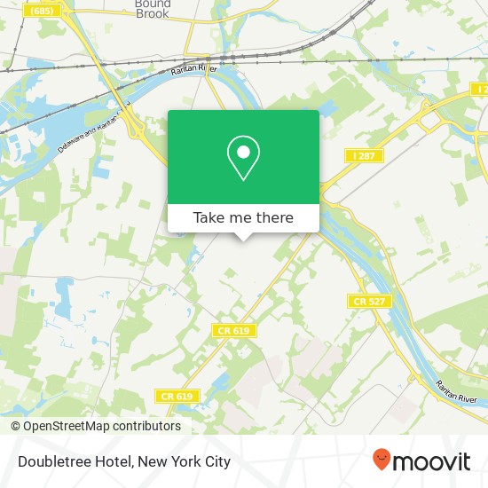 Doubletree Hotel map