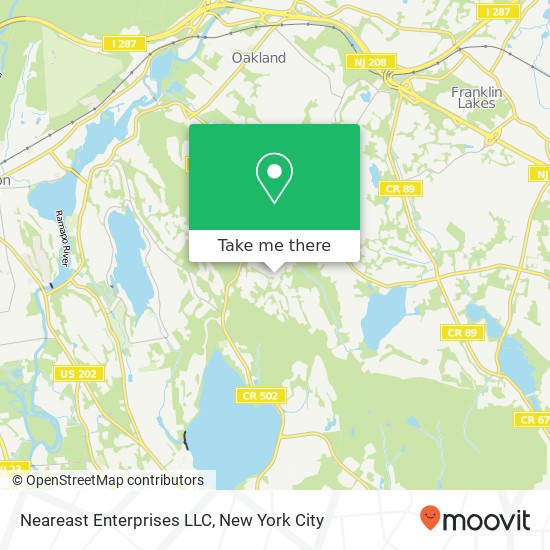 Mapa de Neareast Enterprises LLC