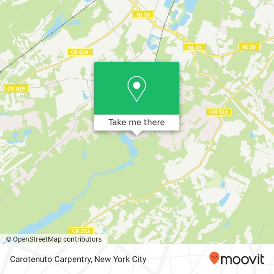 Carotenuto Carpentry map