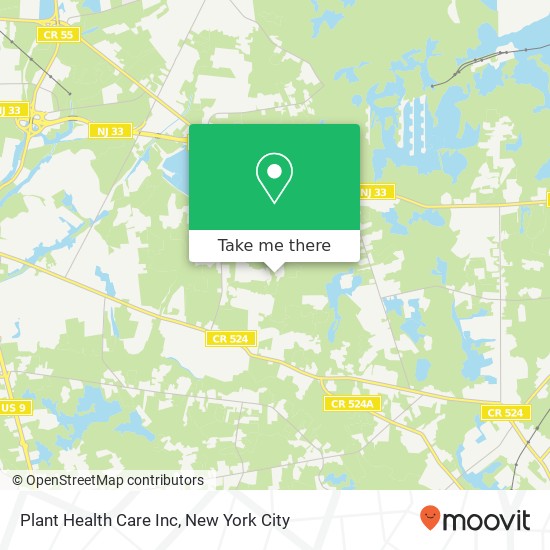 Plant Health Care Inc map