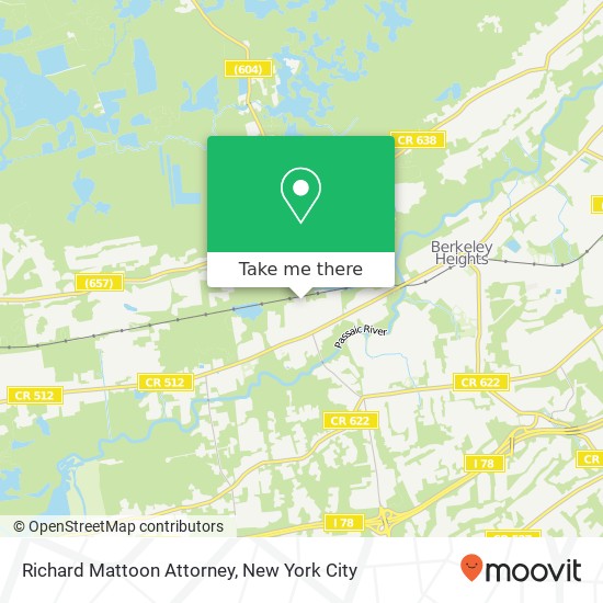 Mapa de Richard Mattoon Attorney