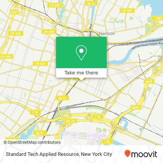 Mapa de Standard Tech Applied Resource