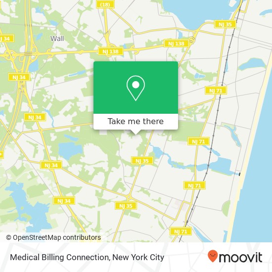 Medical Billing Connection map