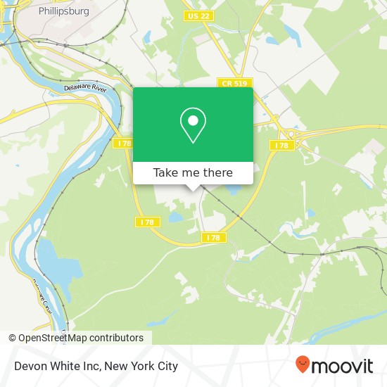 Mapa de Devon White Inc