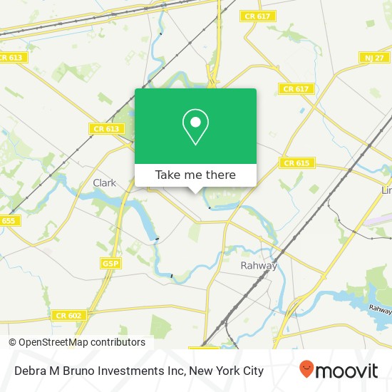 Mapa de Debra M Bruno Investments Inc