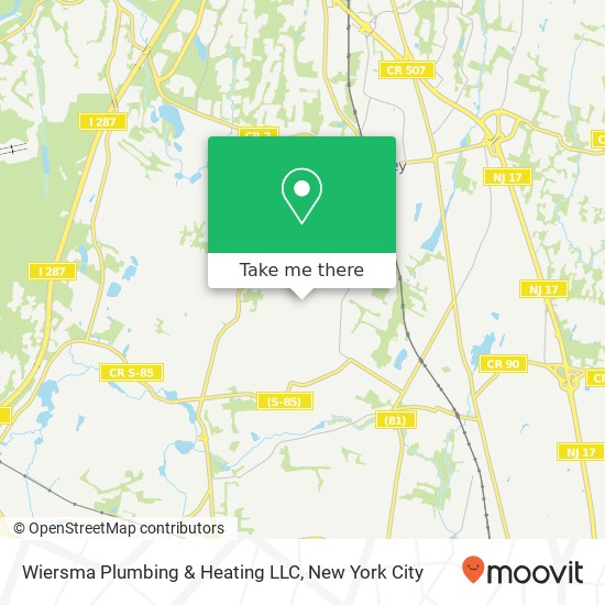 Wiersma Plumbing & Heating LLC map