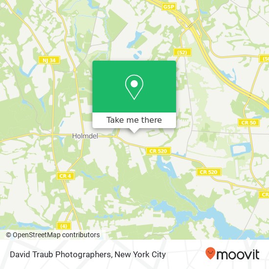 David Traub Photographers map