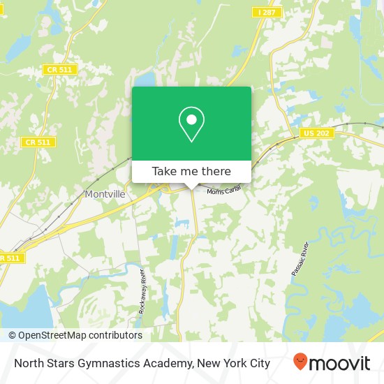 Mapa de North Stars Gymnastics Academy