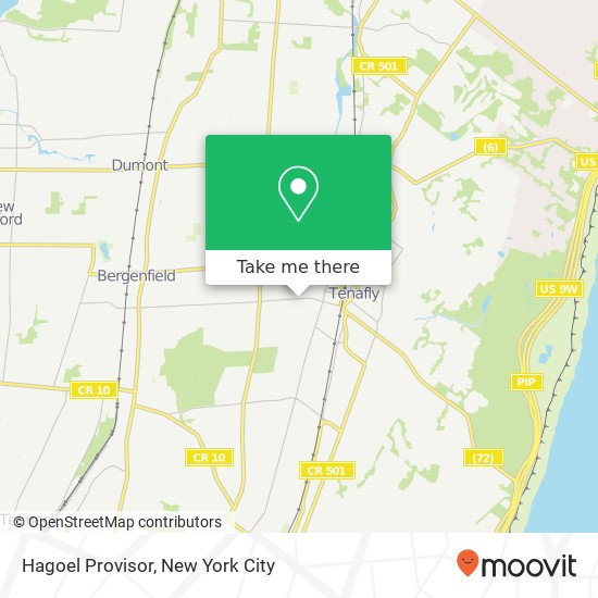 Hagoel Provisor map