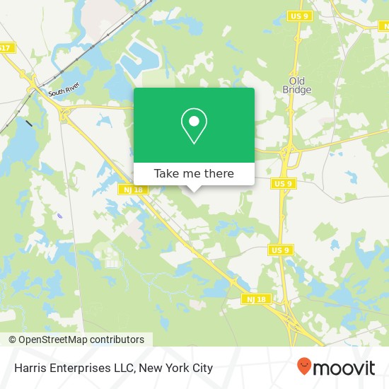 Mapa de Harris Enterprises LLC