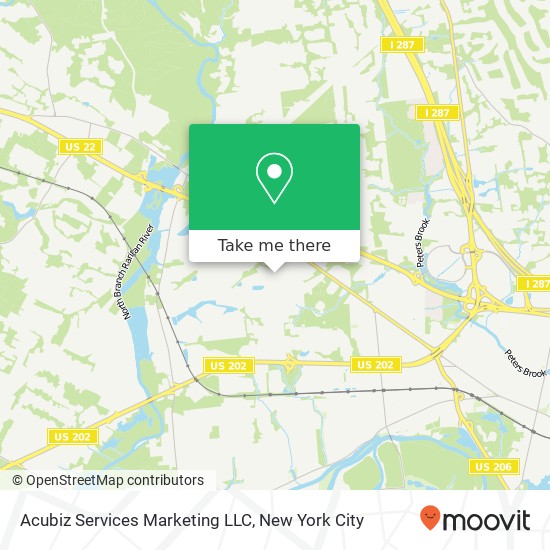 Acubiz Services Marketing LLC map