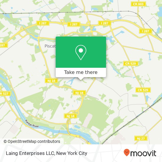Mapa de Laing Enterprises LLC